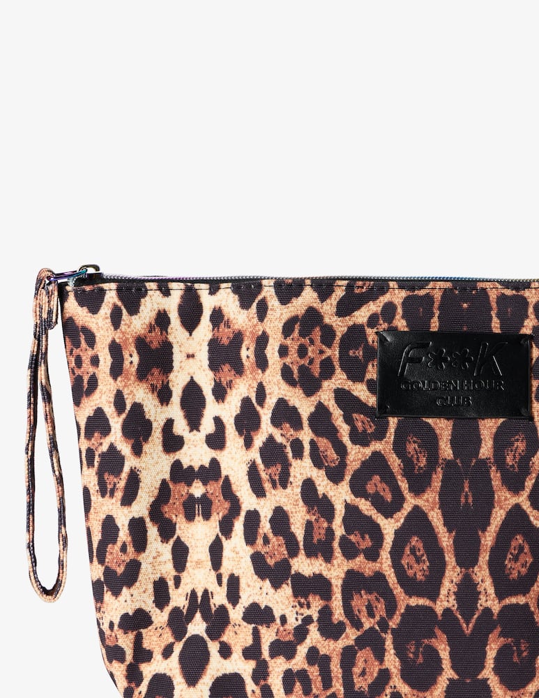 rinascente F**K Maxi pochette leopardata