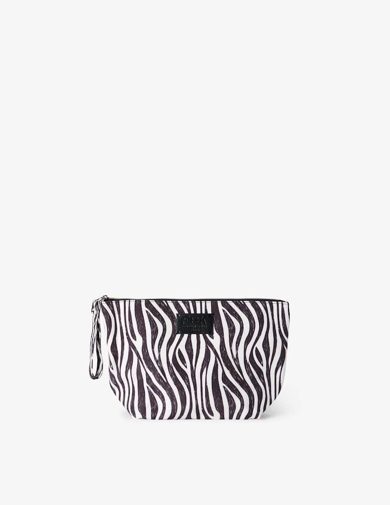 rinascente F**K Maxi pochette zebrata