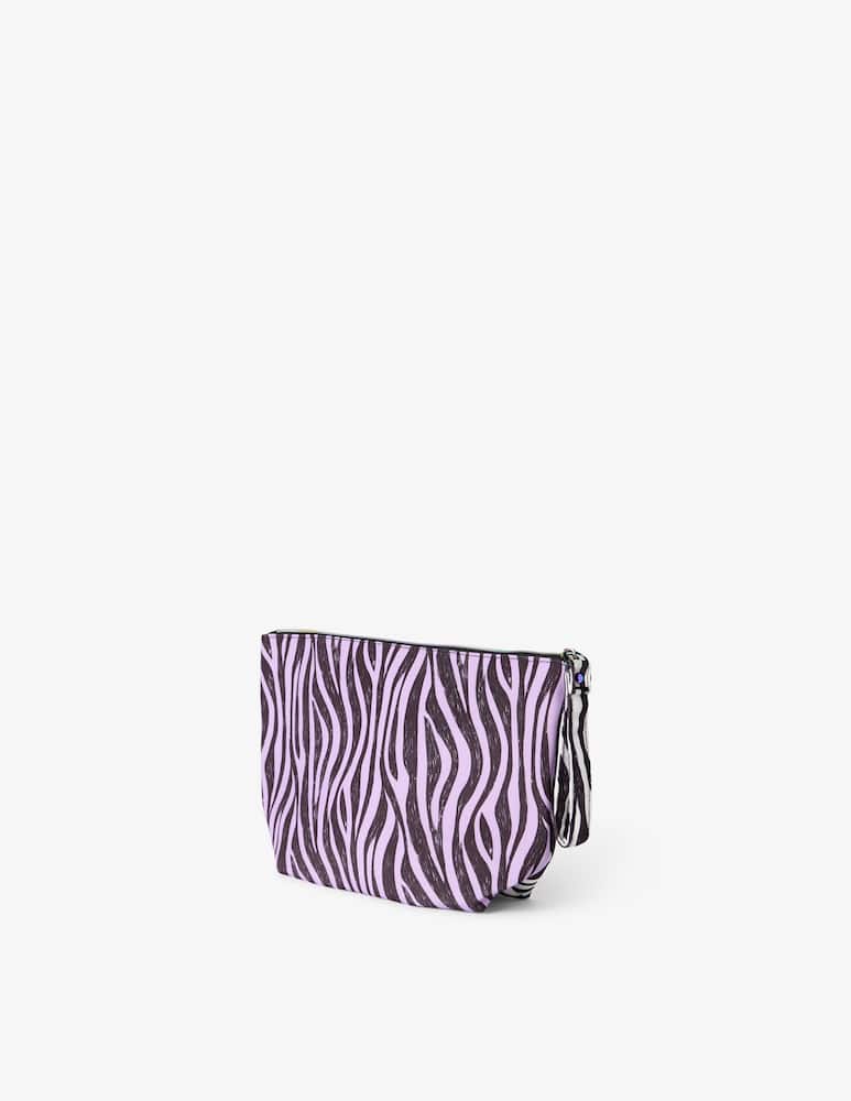 rinascente F**K Maxi pochette zebrata