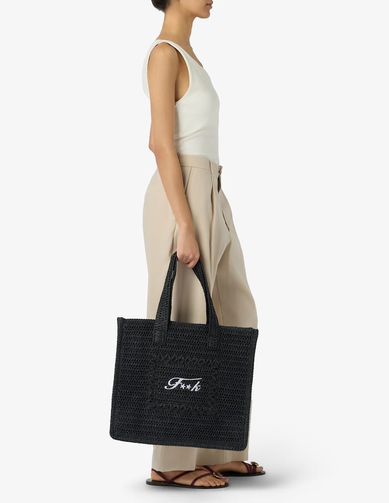 rinascente F**K Borse shopper intrecciata