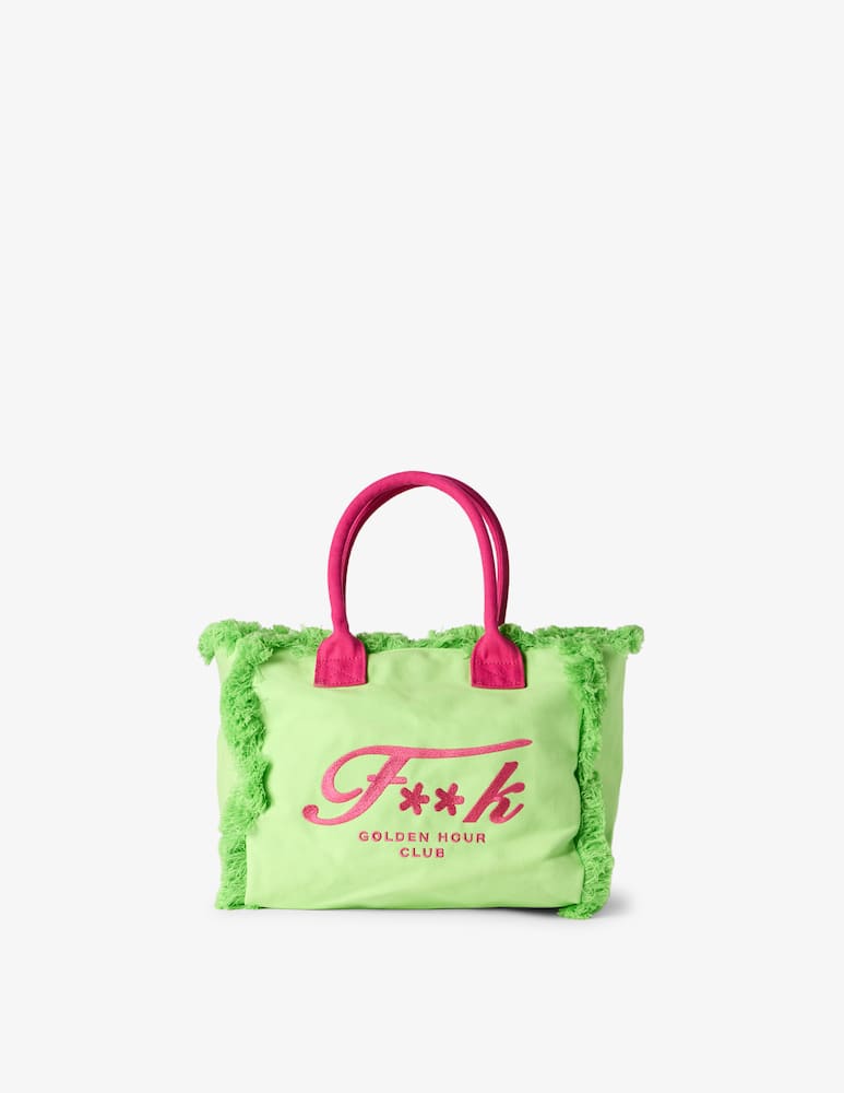 rinascente F**K Borsa shopper maxi con logo