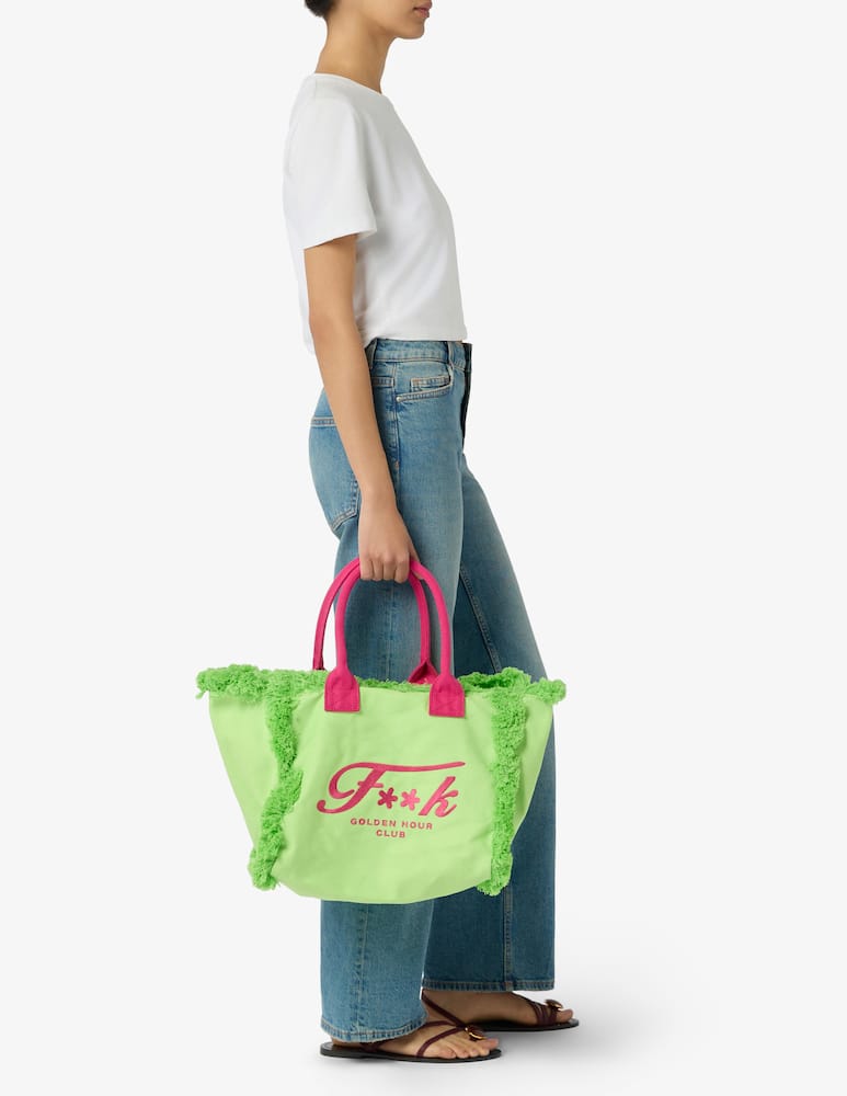 rinascente F**K Borsa shopper maxi con logo