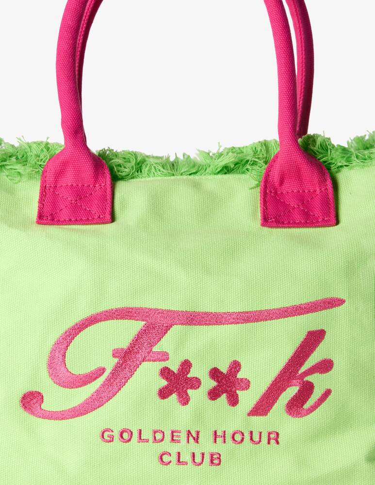 rinascente F**K Borsa shopper maxi con logo