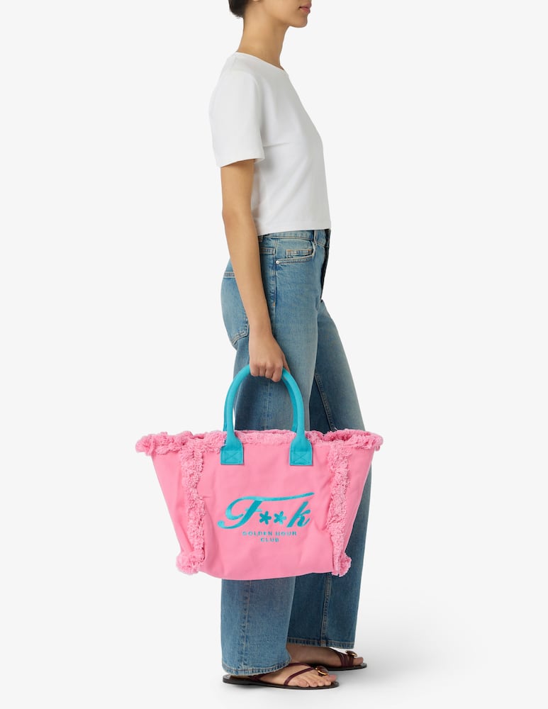 rinascente F**K Borsa shopper maxi con logo