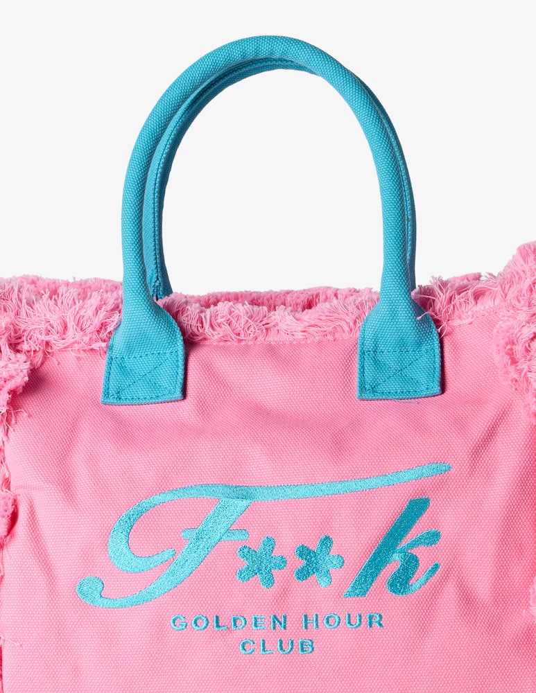 rinascente F**K Borsa shopper maxi con logo