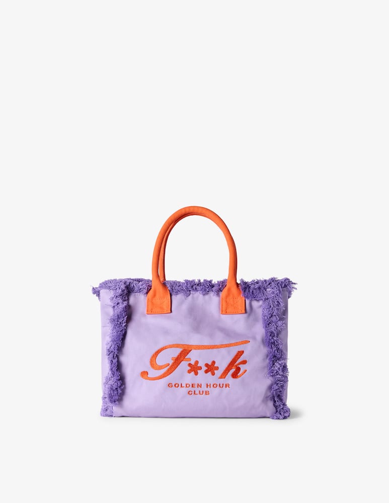 rinascente F**K Borsa shopper maxi con logo
