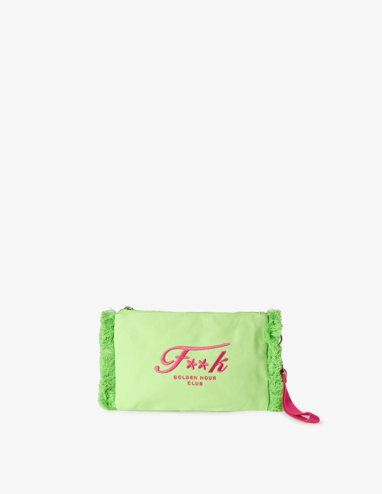 rinascente F**K Mini pochette con logo