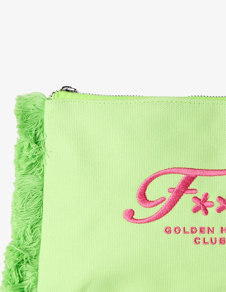 rinascente F**K Mini pochette con logo
