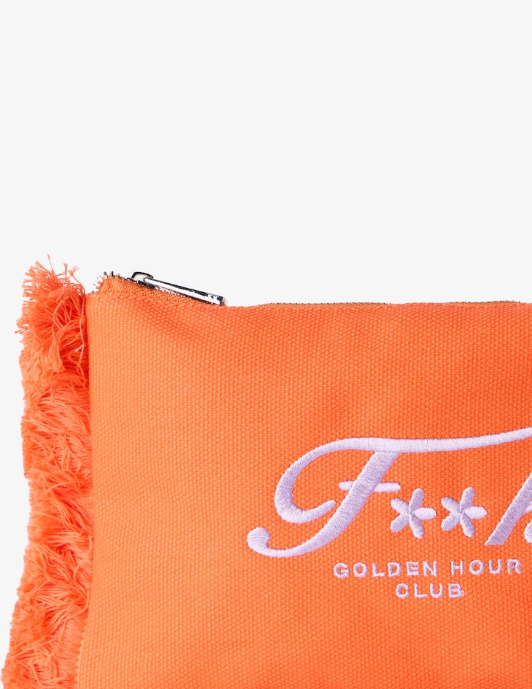 rinascente F**K Mini pochette con logo