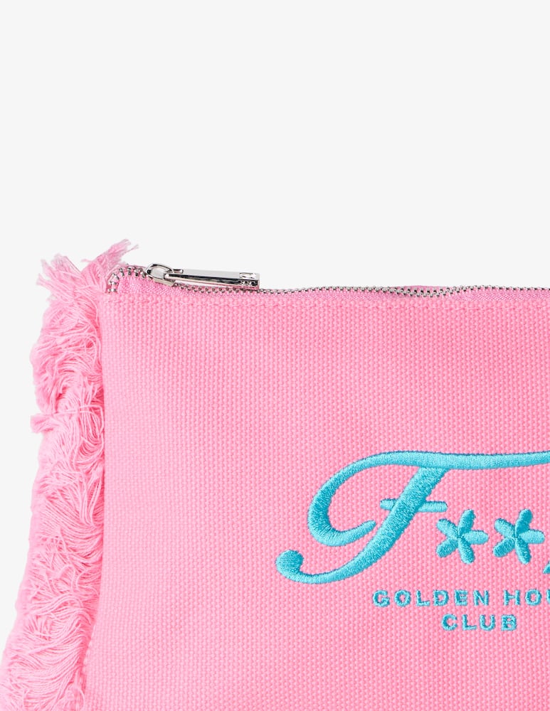 rinascente F**K Mini pochette con logo