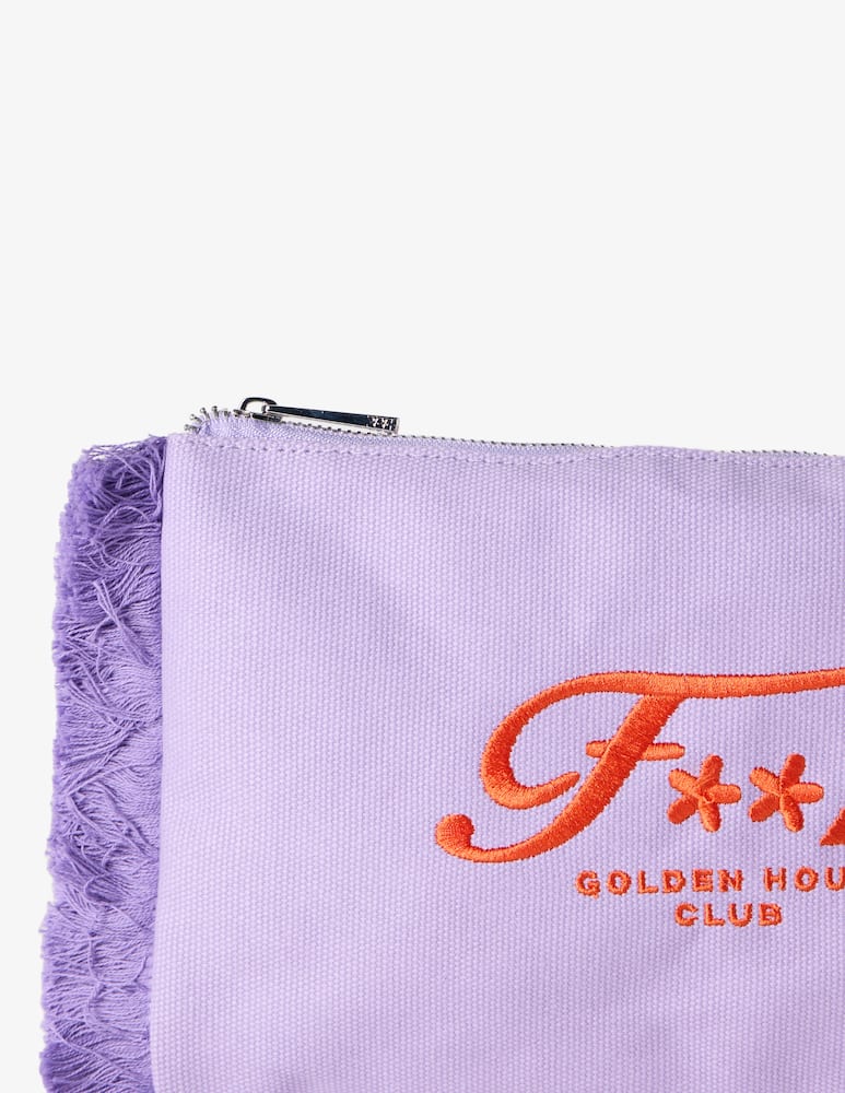rinascente F**K Mini pochette con logo