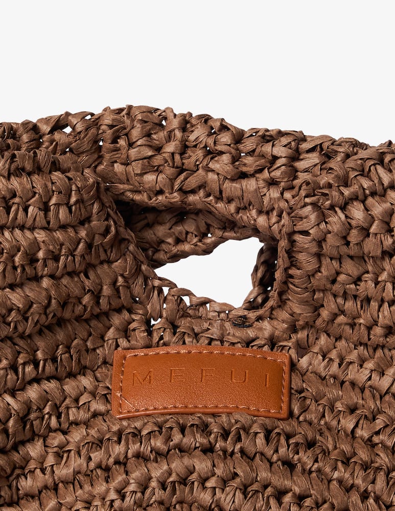 rinascente Me-fui Mini bag in rafia