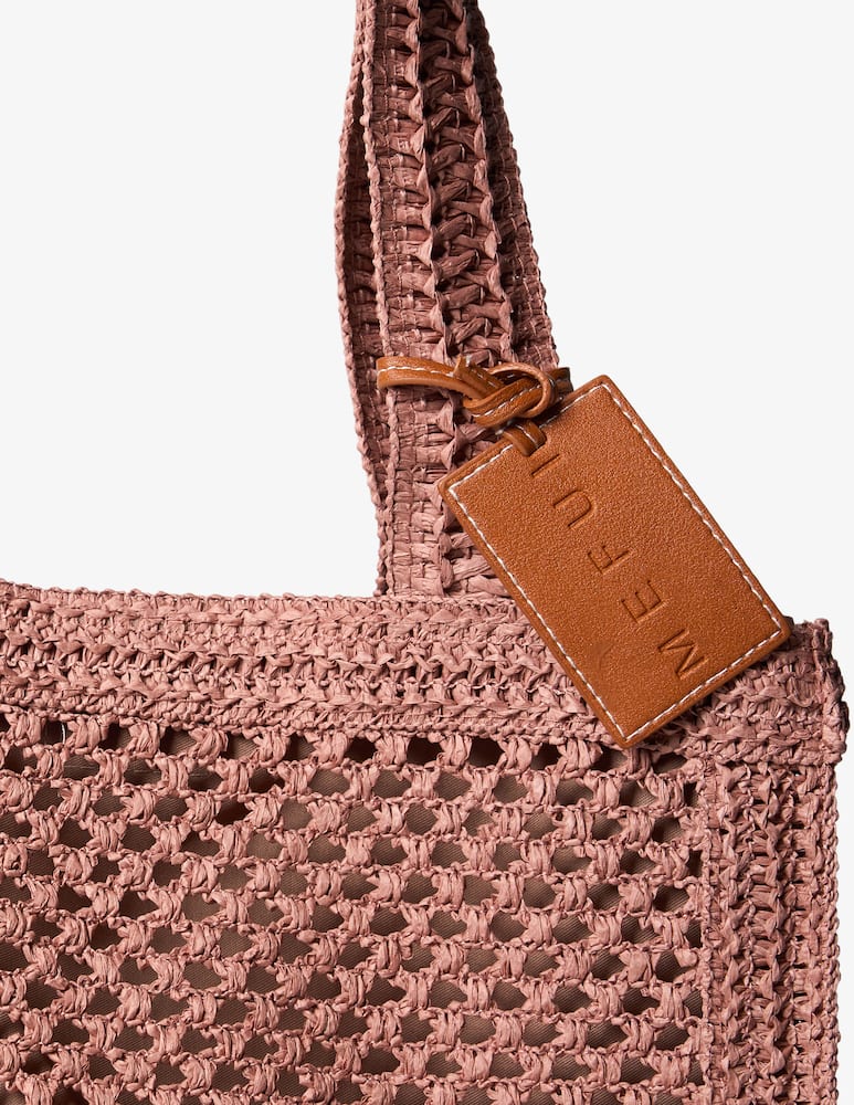 rinascente Me-fui Borsa da spiaggia in rafia