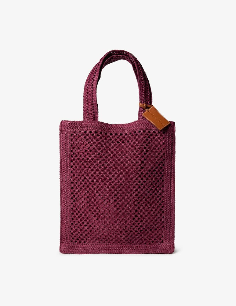 rinascente Me-fui Borsa shopper mare intrecciata