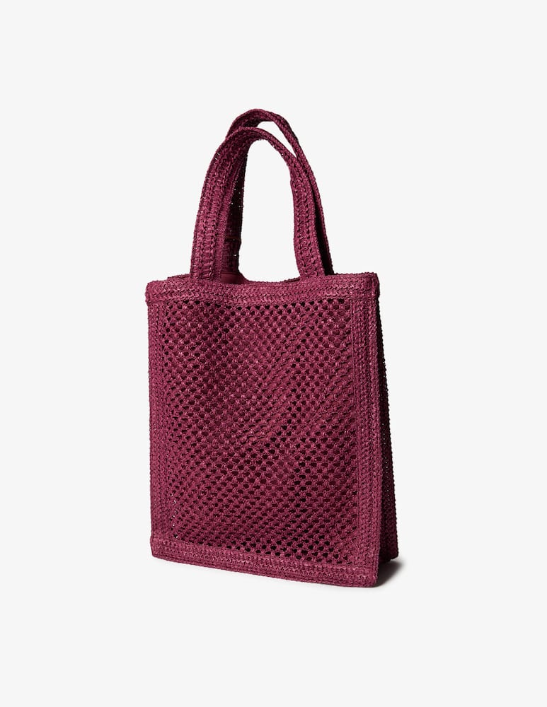 rinascente Me-fui Borsa shopper mare intrecciata