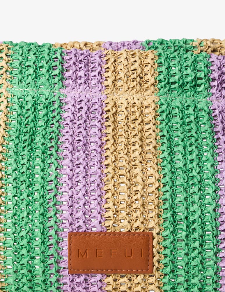rinascente Me-fui Maxi pochette intrecciata