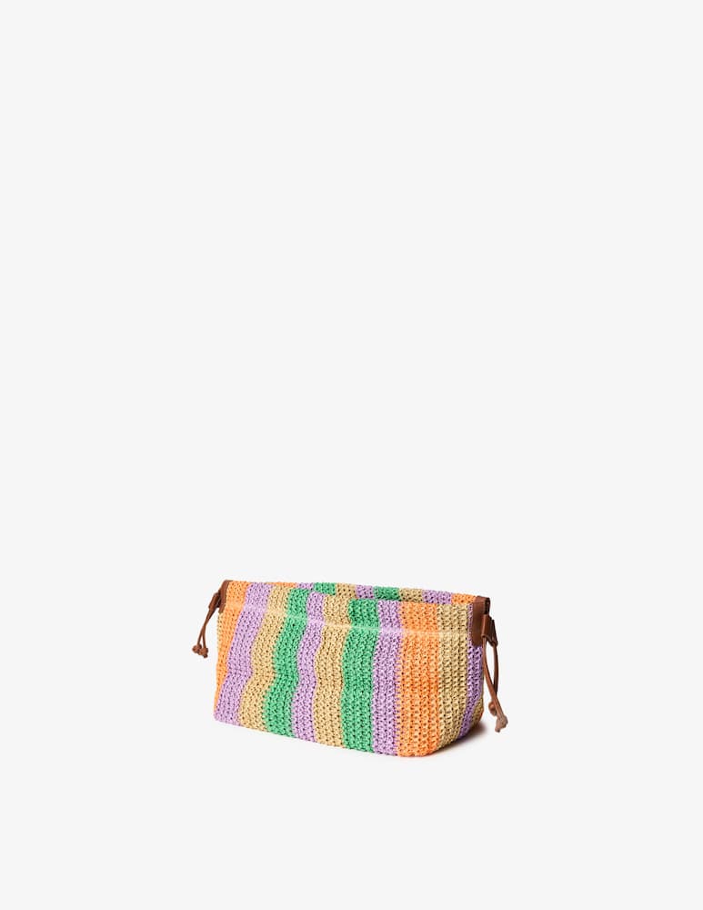 rinascente Me-fui Maxi pochette intrecciata