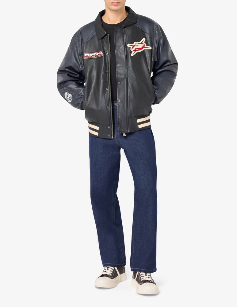 rinascente Propaganda Varsity jacket printed back