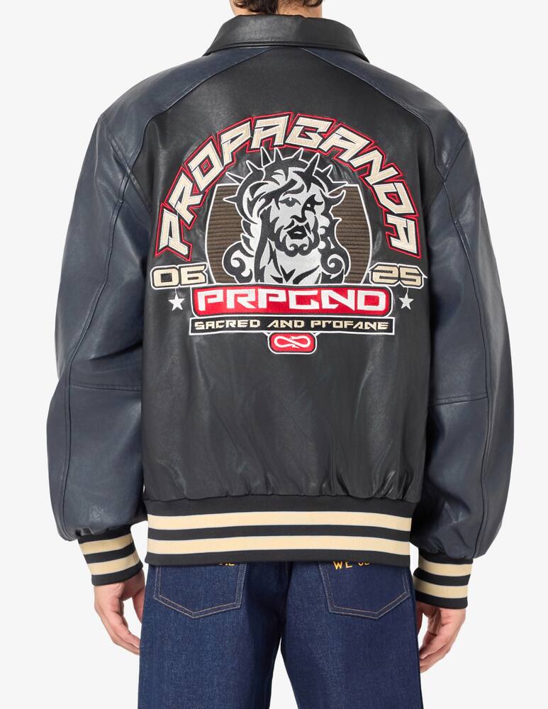 rinascente Propaganda Varsity jacket printed back
