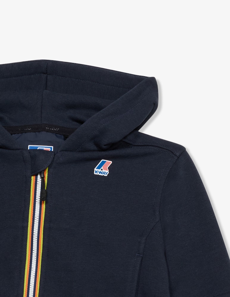 rinascente K-Way Felpa con cappuccio zip intera