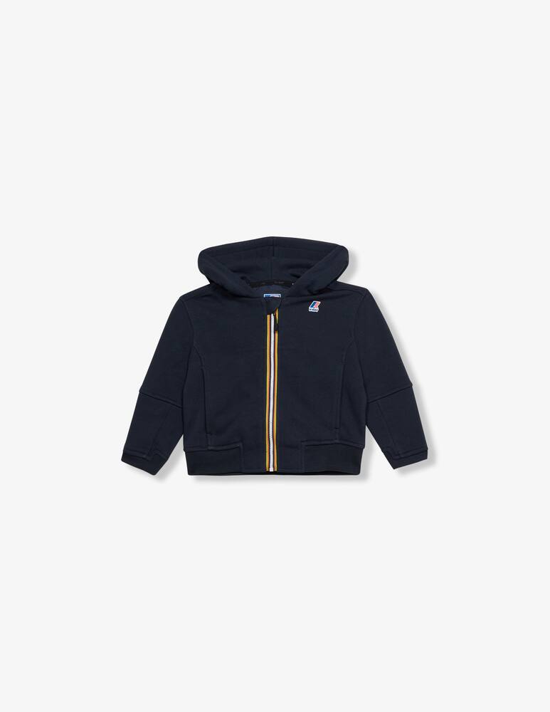 K-Way Felpa con cappuccio zip intera - immagine 4 K-Way Felpa con cappuccio zip intera - immagine 4