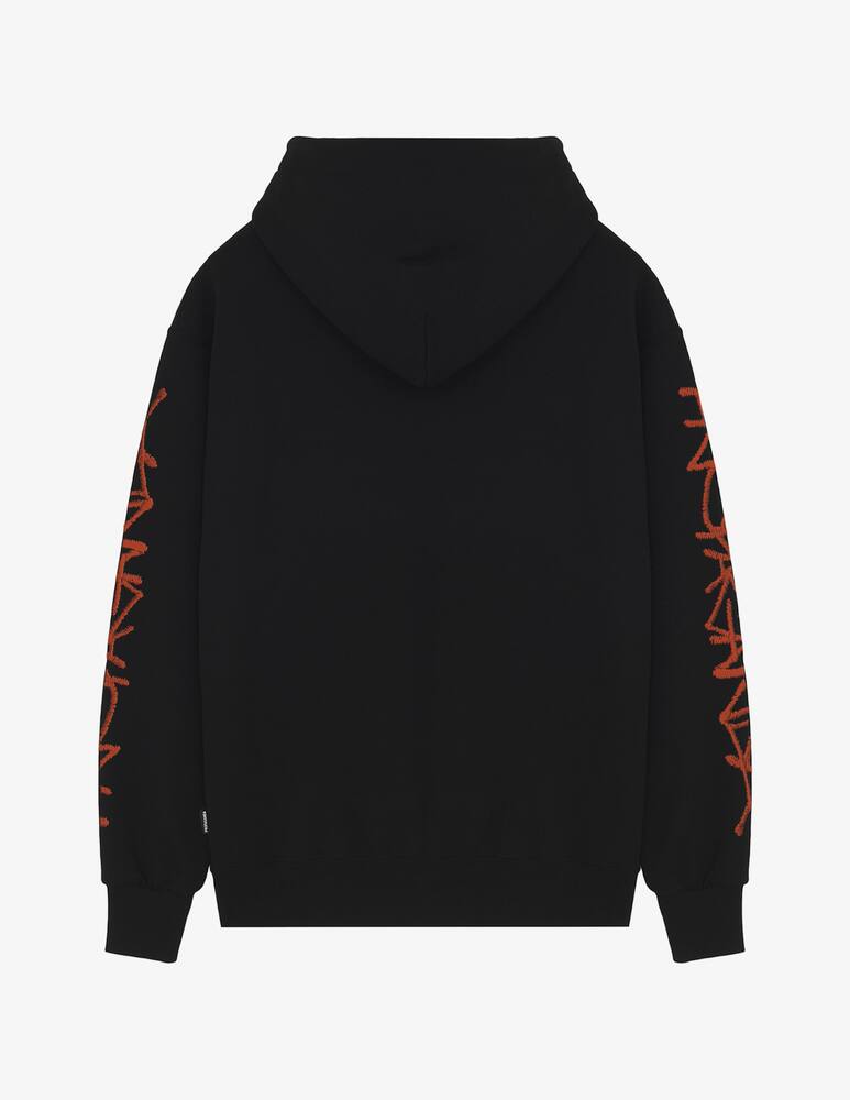 rinascente Propaganda Hoodie script embroidery