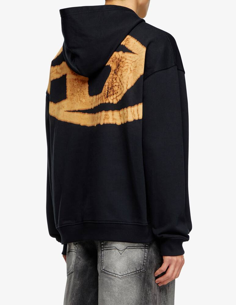 rinascente Diesel Felpa con cappuccio boxt bleach