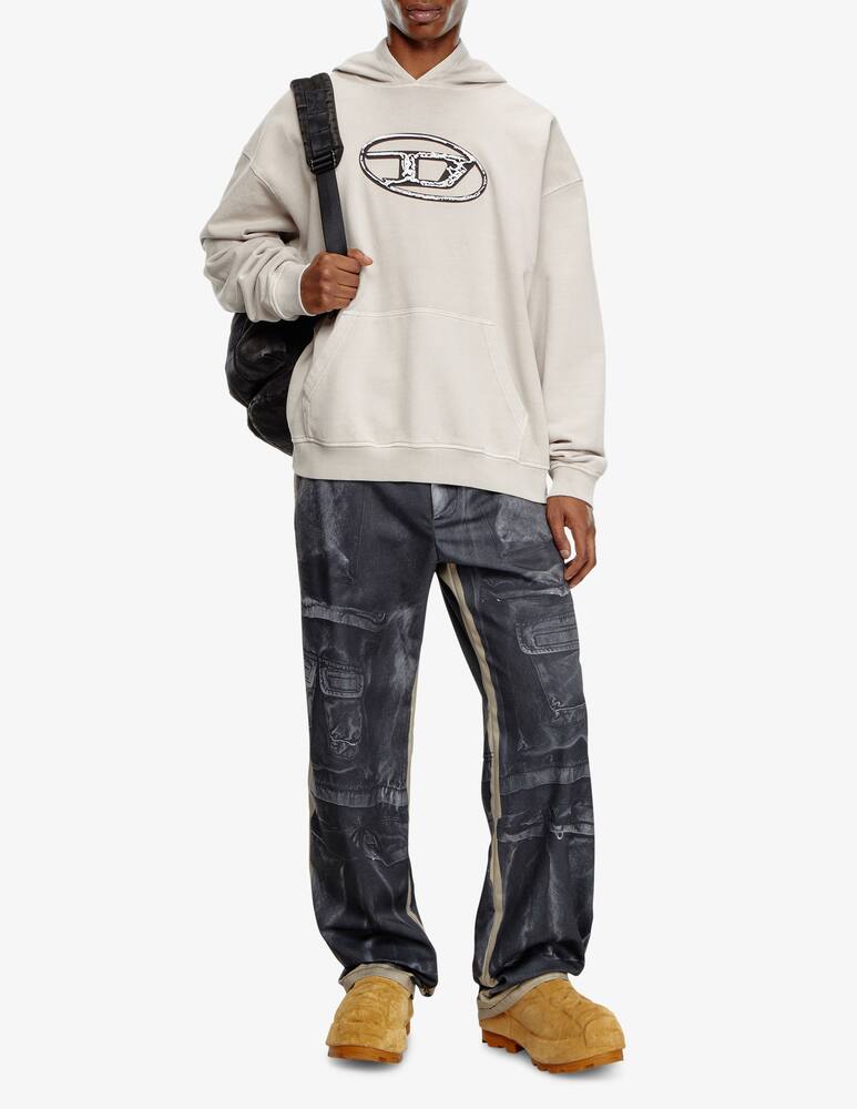 rinascente Diesel Felpa con cappuccio boxt q7