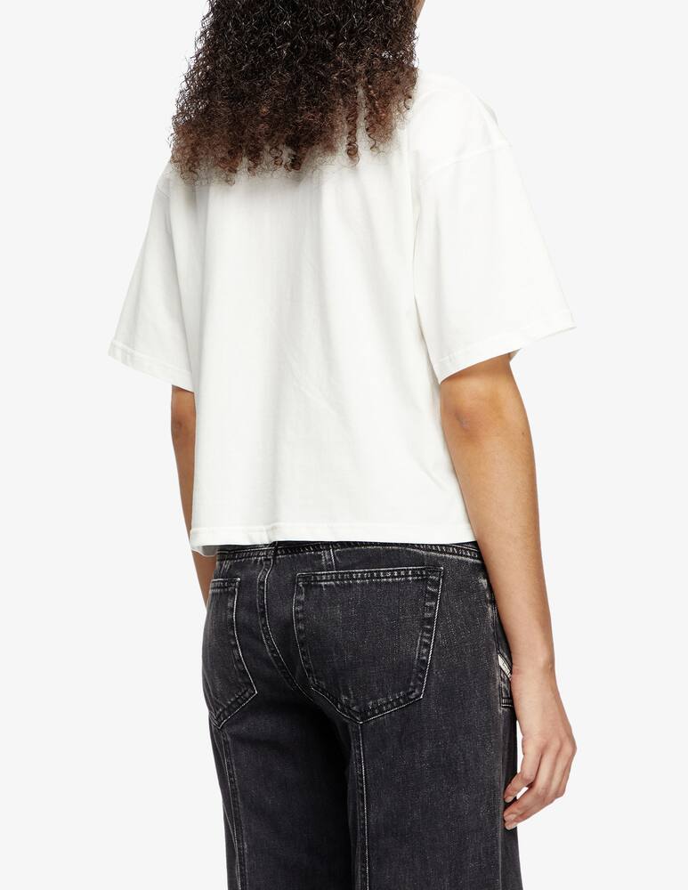 rinascente Diesel Buxt crop t-shirt