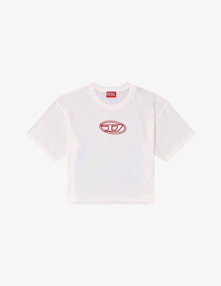 rinascente Diesel Buxt crop t-shirt