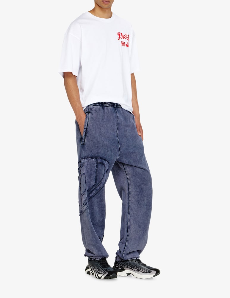 Diesel Pantaloni jogger effetto jeans - immagine 2 Diesel Pantaloni jogger effetto jeans - immagine 2