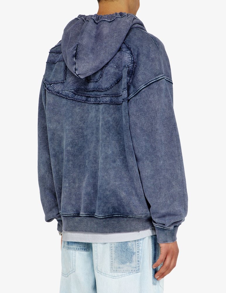 Diesel Zip-up hooded jumper - picture 3 Diesel Zip-up hooded jumper - picture 3