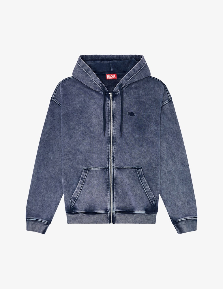 Diesel Zip-up hooded jumper - picture 4 Diesel Zip-up hooded jumper - picture 4