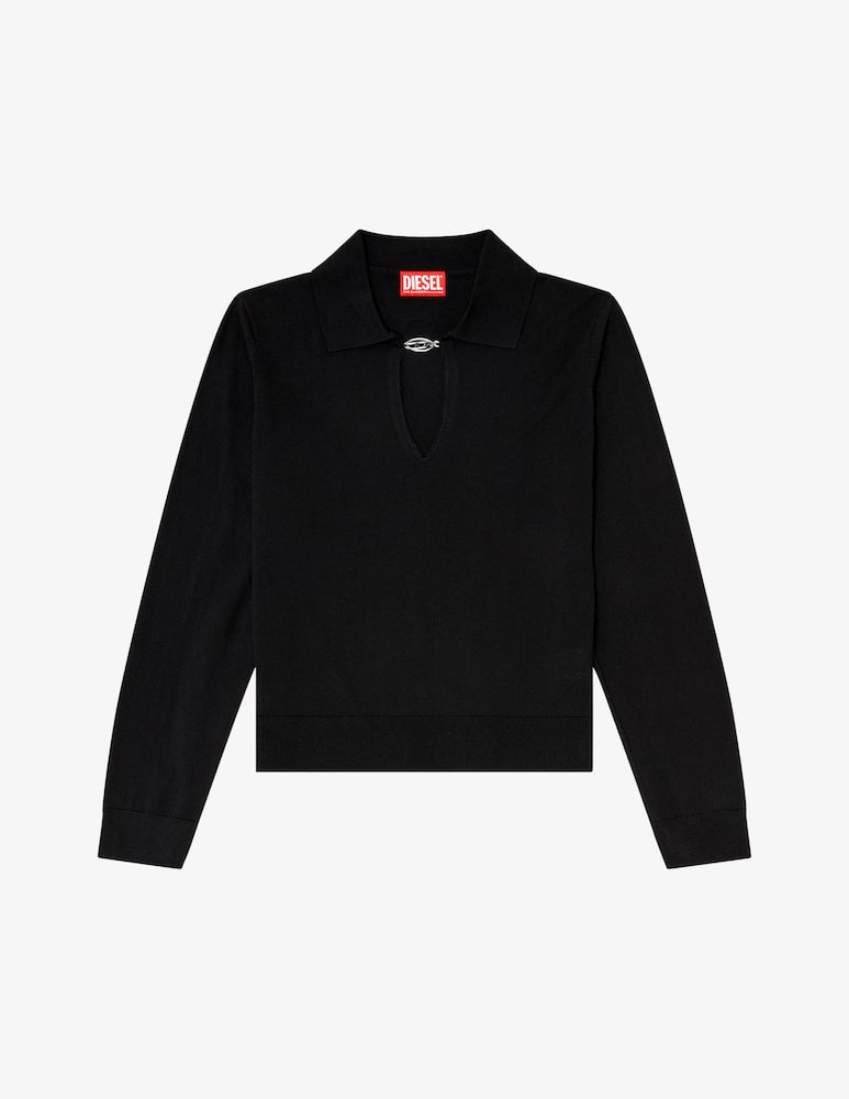 Diesel Maglia con colletto Lilli - immagine 5 Diesel Maglia con colletto Lilli - immagine 5