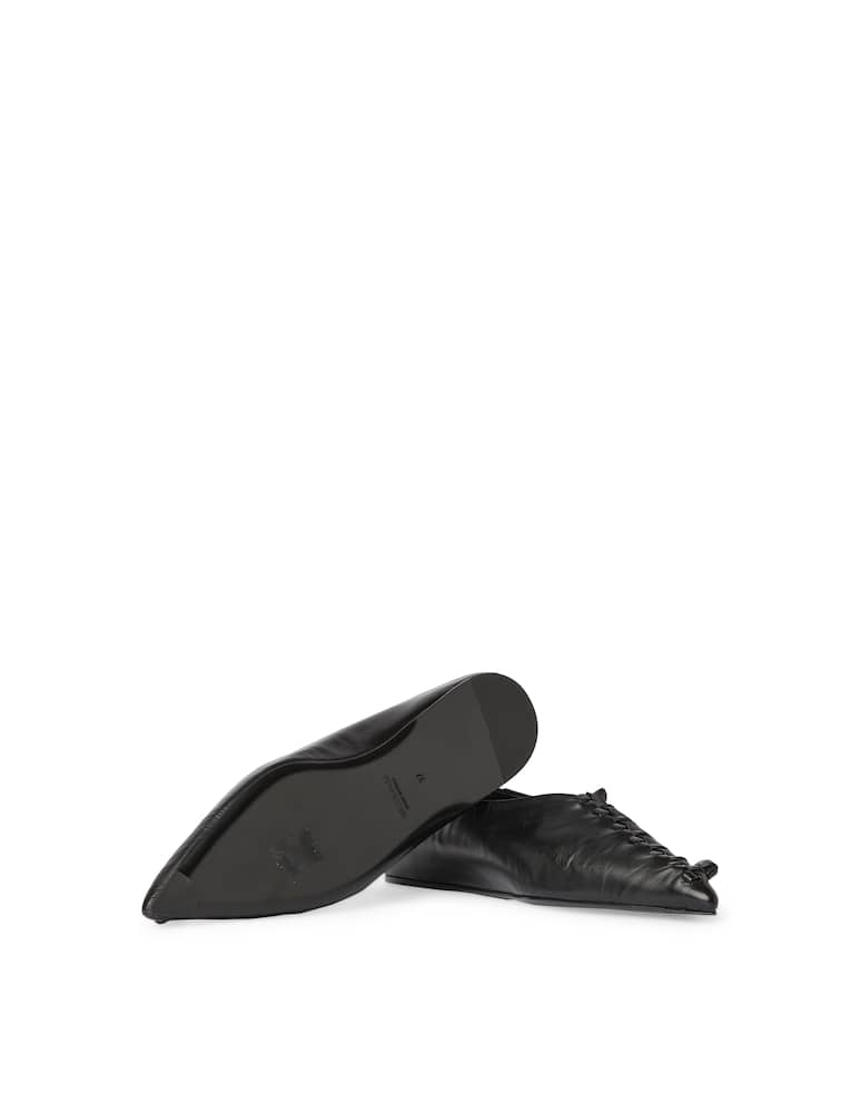 rinascente Jil Sander Ballerine in pelle con cuciture