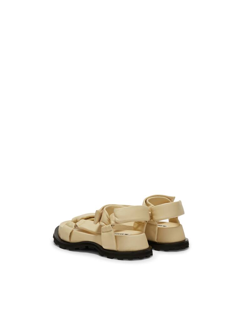 rinascente Jil Sander Sandali in pelle con platform