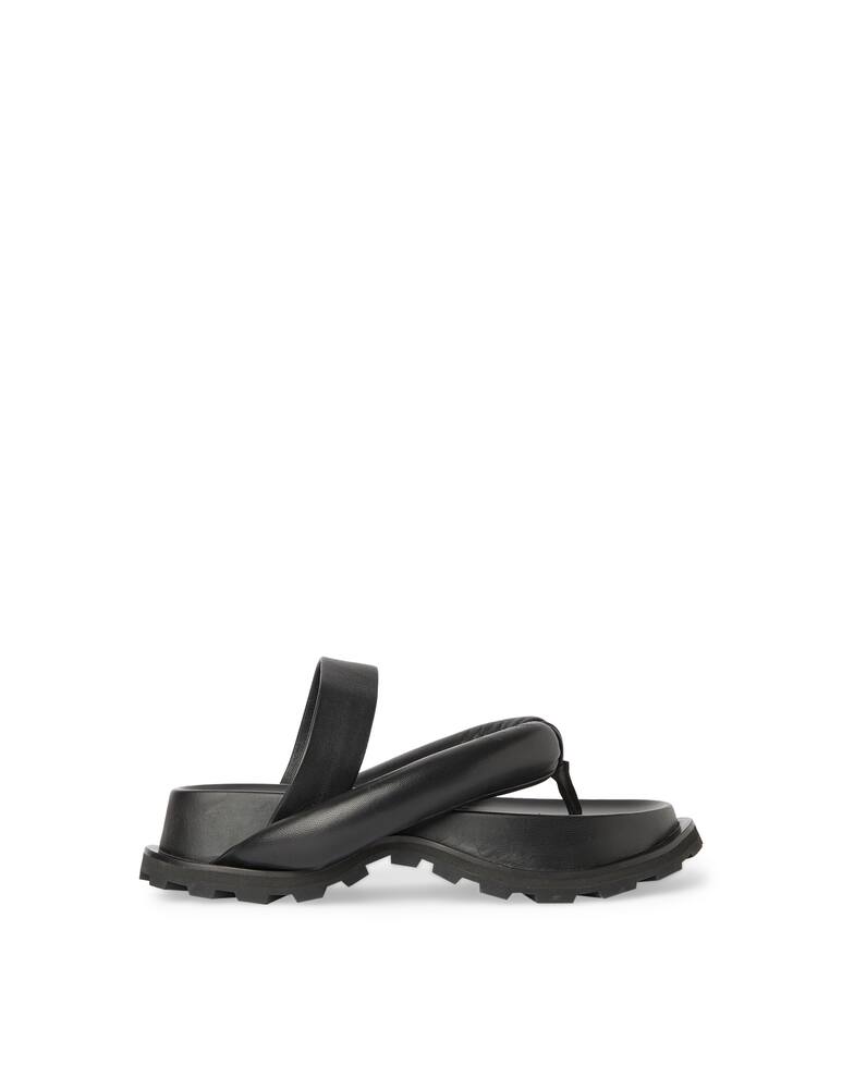 Jil Sander Sandali in pelle con platform - immagine 1 Jil Sander Sandali in pelle con platform - immagine 1