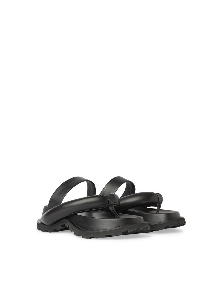 Jil Sander Sandali in pelle con platform - immagine 2 Jil Sander Sandali in pelle con platform - immagine 2