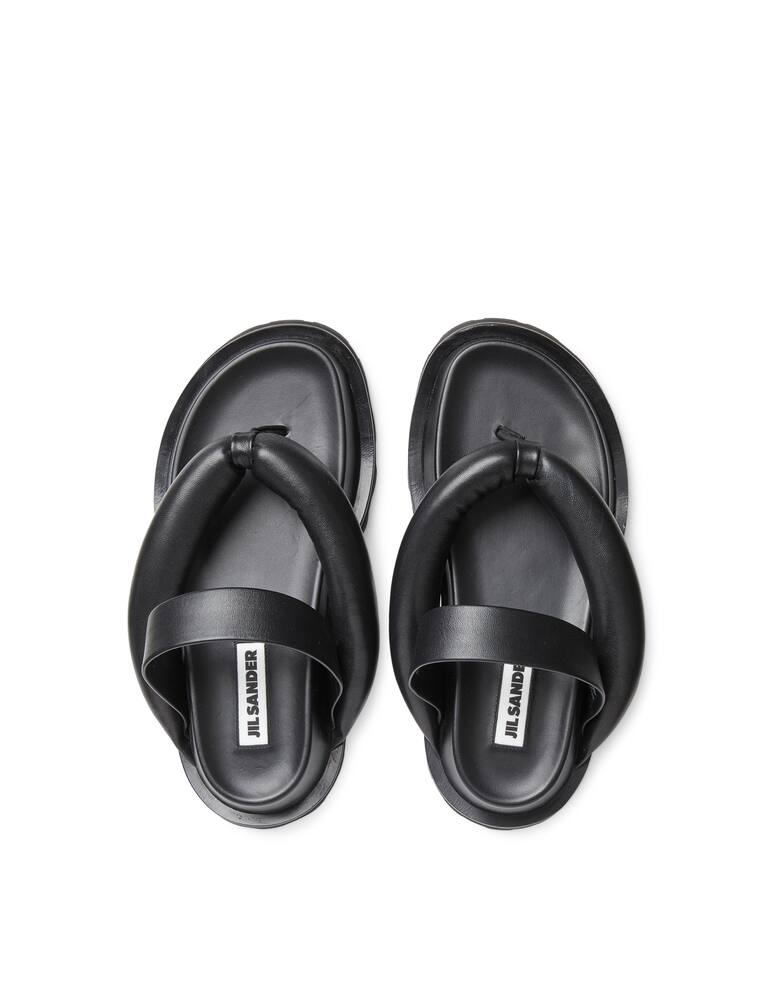 rinascente Jil Sander Platform leather sandals