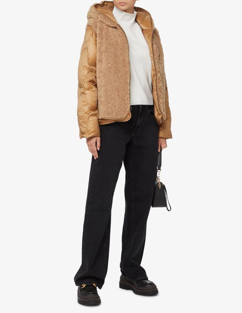 rinascente SEVENTY Piumino reversibile con cappuccio arricciato - Beige