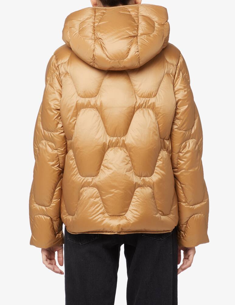 rinascente SEVENTY Piumino reversibile con cappuccio arricciato - Beige