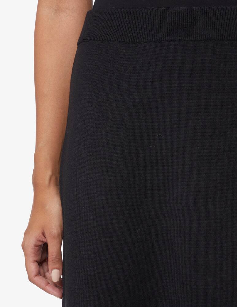 rinascente SEVENTY Gonna midi in misto lana - Nero