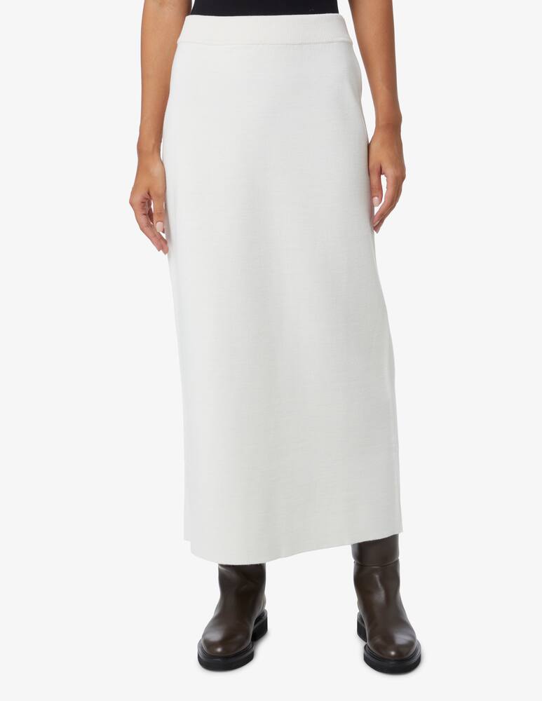 rinascente SEVENTY Wool blend midi skirt - White