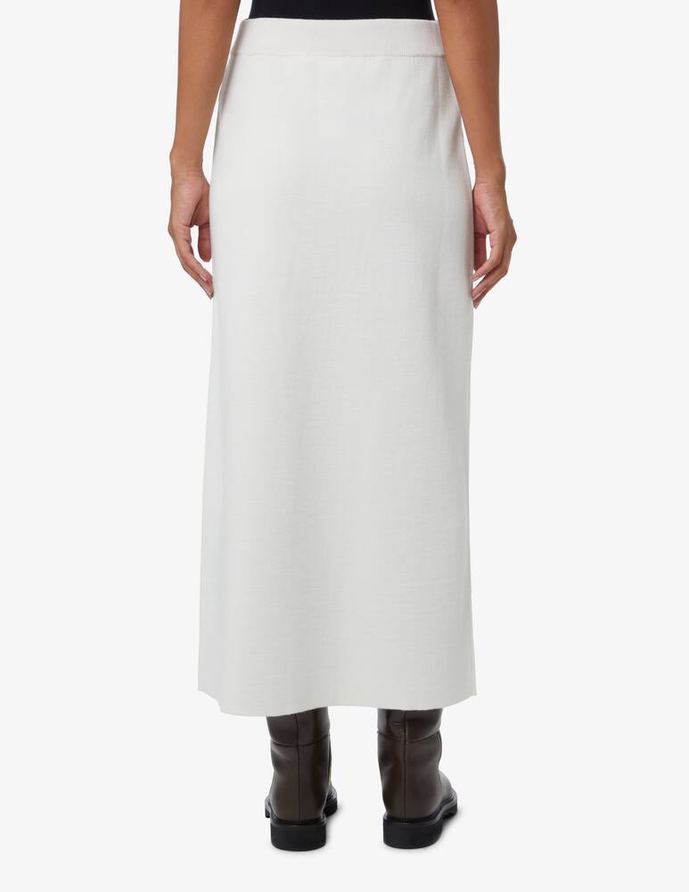 rinascente SEVENTY Wool blend midi skirt - White