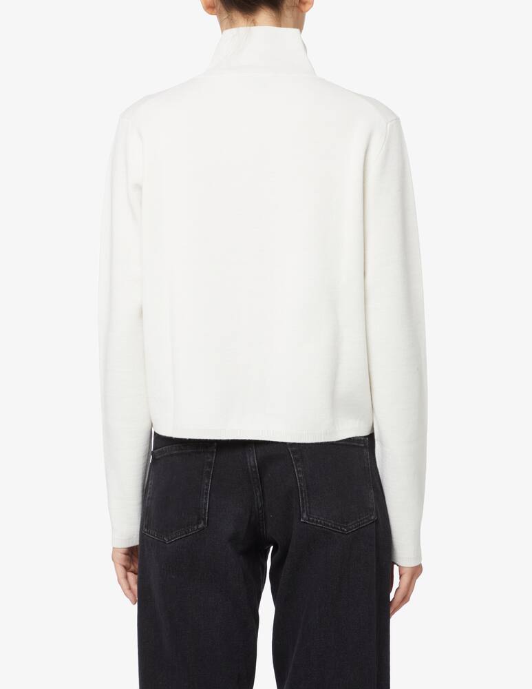 rinascente SEVENTY Wool blend turtleneck  sweater - White