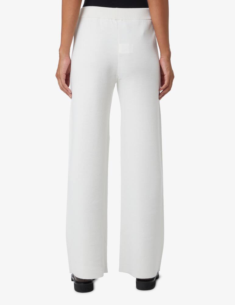 rinascente SEVENTY Wool blend palazzo trousers - White
