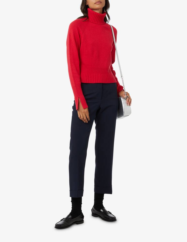 rinascente SEVENTY Wool and cashmere turtleneck sweater - Red