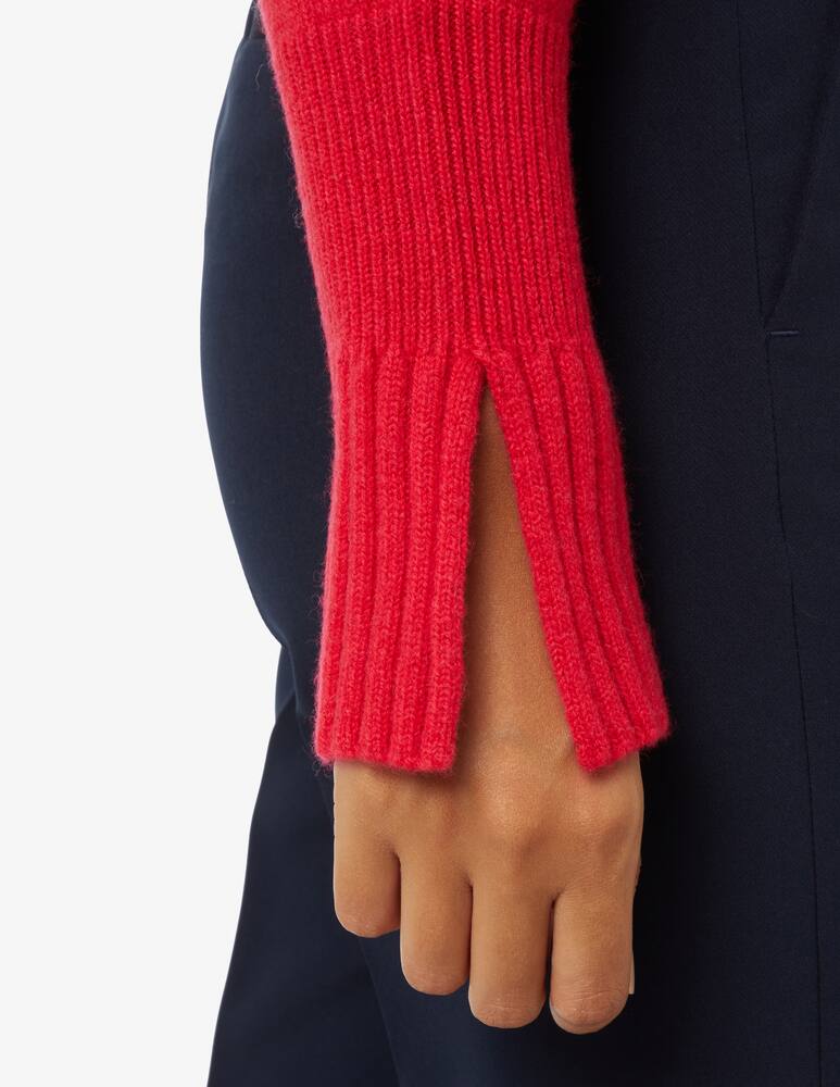 rinascente SEVENTY Wool and cashmere turtleneck sweater - Red