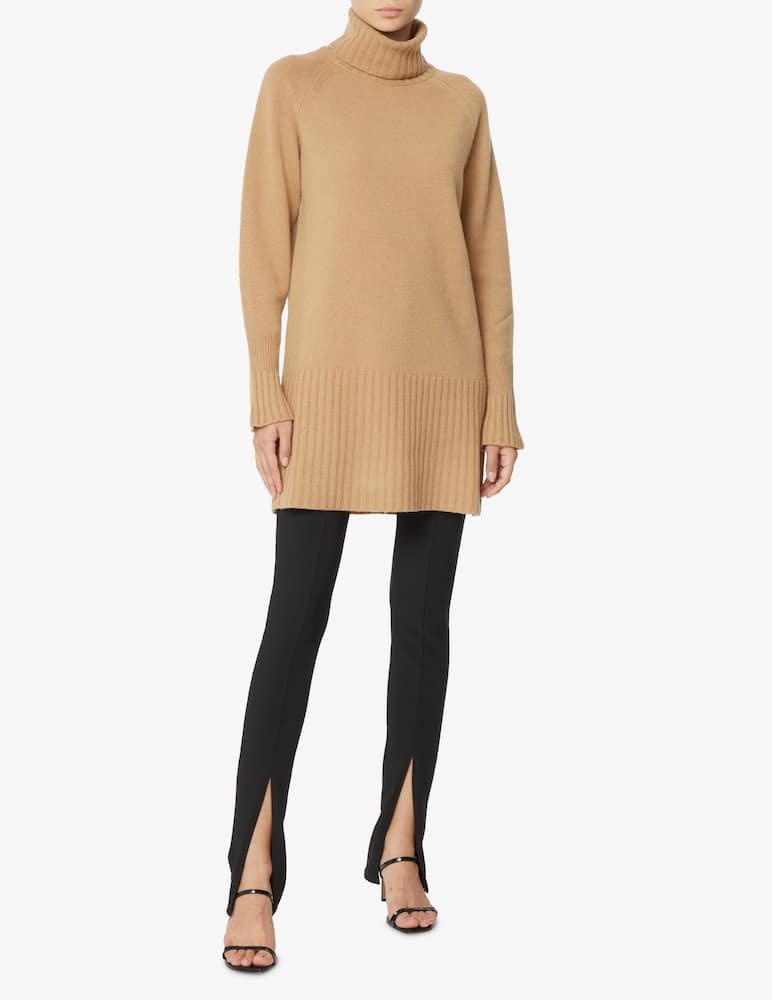 rinascente SEVENTY Maglione dolcevita in lana e cashmere - Beige