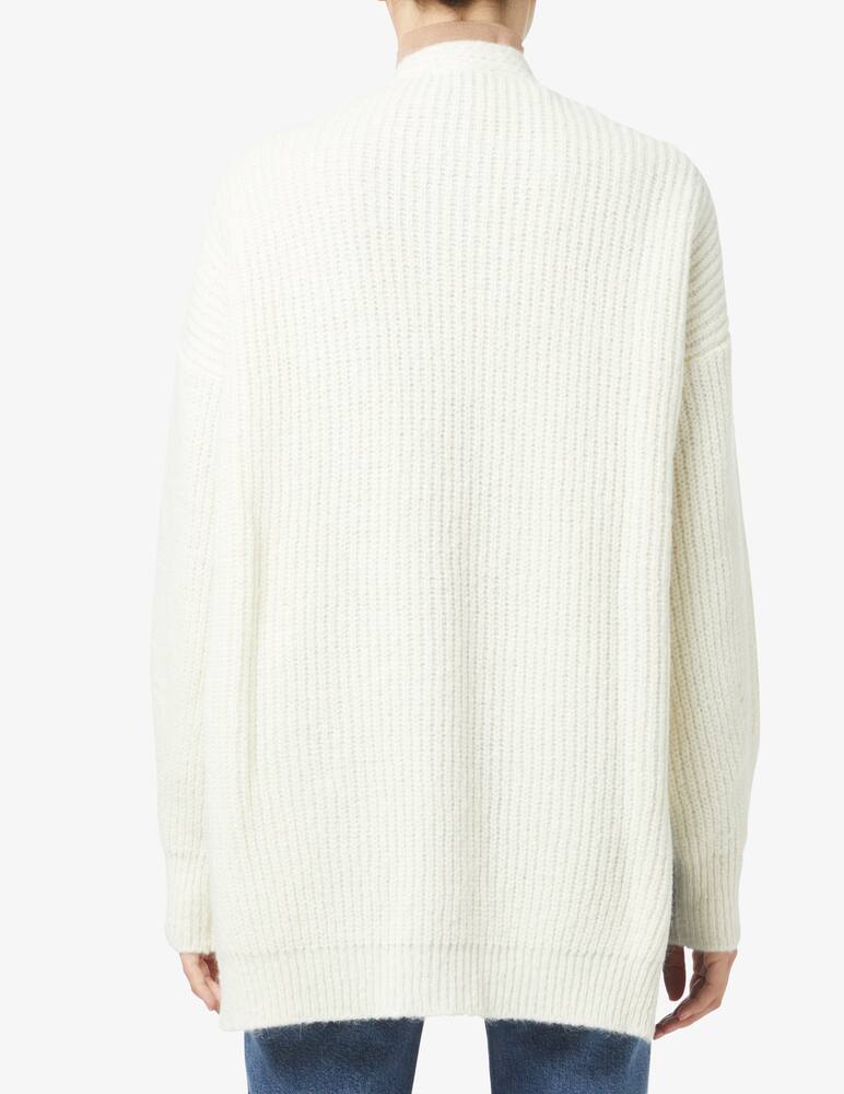 rinascente SEVENTY Cardigan maxi in misto lana - Bianco